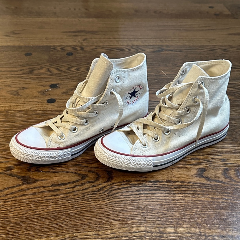 Converse High-Top Sneakers - Off-White